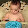 A Wordless Wednesday Magical Milestone-1st Birthday Frosting Fun