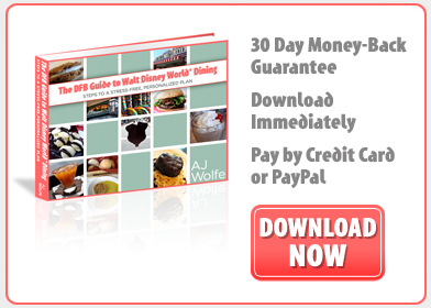 Buy the Disney Food Blog Dining Guide