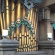 A Closer Look at the New Haunted Mansion Interactive Queue Disney fans will notice the previous tombstones honoring Imagineers Marc Davis, X. Atencio, and Yale Gracey among others. The new organ also pays tribute to Thurl Ravenscroft, famous for his part in the singing busts at the end of the ride (as well as the voice of Tony the Tiger and the Grinch songs). Be sure to look for these details on your next visit!