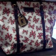 Yet another new design in the uber-popular Disney Dooney & Bourke handbag collaboration. Thanks to @njoysiscaretti who spotted these at TrenD last week and sent over the first two photos! Available styles in both black and white with black leather straps and brass accents are: Wristlet – $49 Small Patty...