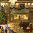The Disney Cruise Line‘s Dream is celebrating its first Christmas on the high seas and the elves (or pixies?) have been quite busy decorating the beautiful ship! Check out this video below, showing the decorating process, including the 20 foot tree in the atrium lobby: &nbsp; I’ve definitely now added...