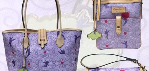 Ok, now it’s bad enough that Disneyland’s inaugural 1/2 Marathon has a Tinker Bell theme and I will not be able to attend (or run for that matter!) but now DisneyParks Blog has just announced that a new Disney Dooney & Bourke bags with the Tink design will also debut...