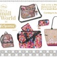 Sneak Peek: LeSportsac New FALL Small World Designs We mentioned in the last LeSportsac post featuring the “it’s a small world” line of bags and accessories inspired by Mary Blair, that there would be seasonal designs coming out throughout the year. LeSportsac has just released the first image of its Fall 2012 line for the Small World designs....