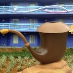 Disney's Art of Animation Little Mermaid buildings