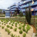 Disney's Art of Animation Little Mermaid buildings