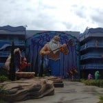 Disney's Art of Animation Little Mermaid buildings