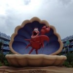 Disney's Art of Animation Little Mermaid buildings