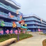 Disney's Art of Animation Little Mermaid buildings