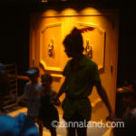 Peter and Wendy playing with our kids on the Magic Kingdom Family Magic Tour, 2006