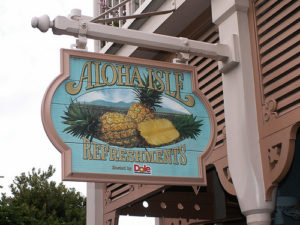 Aloha Isle in Magic Kingdom