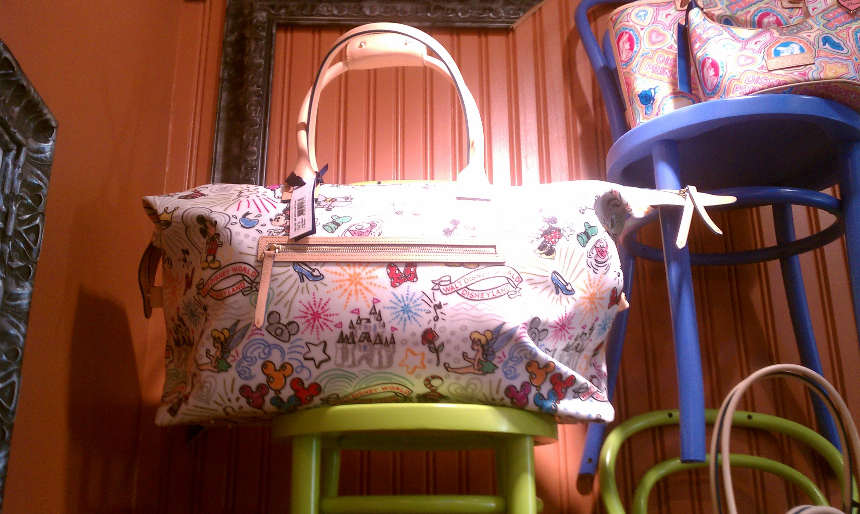 Disney Dooney and Bourke Princess Handbag Designs - ZANNALAND!