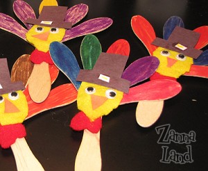 Wooden Spoon Turkeys