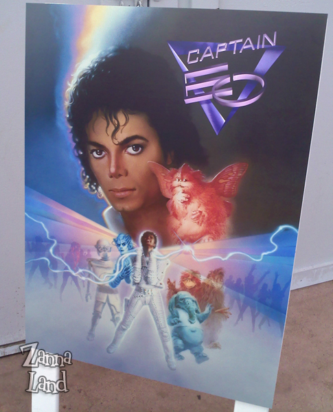 Disney Tokyo Captain EO shirt Michael Jackson