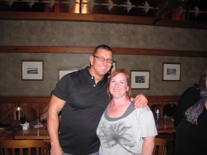 Chef Robert Irvine and Suzannah DiMarzio