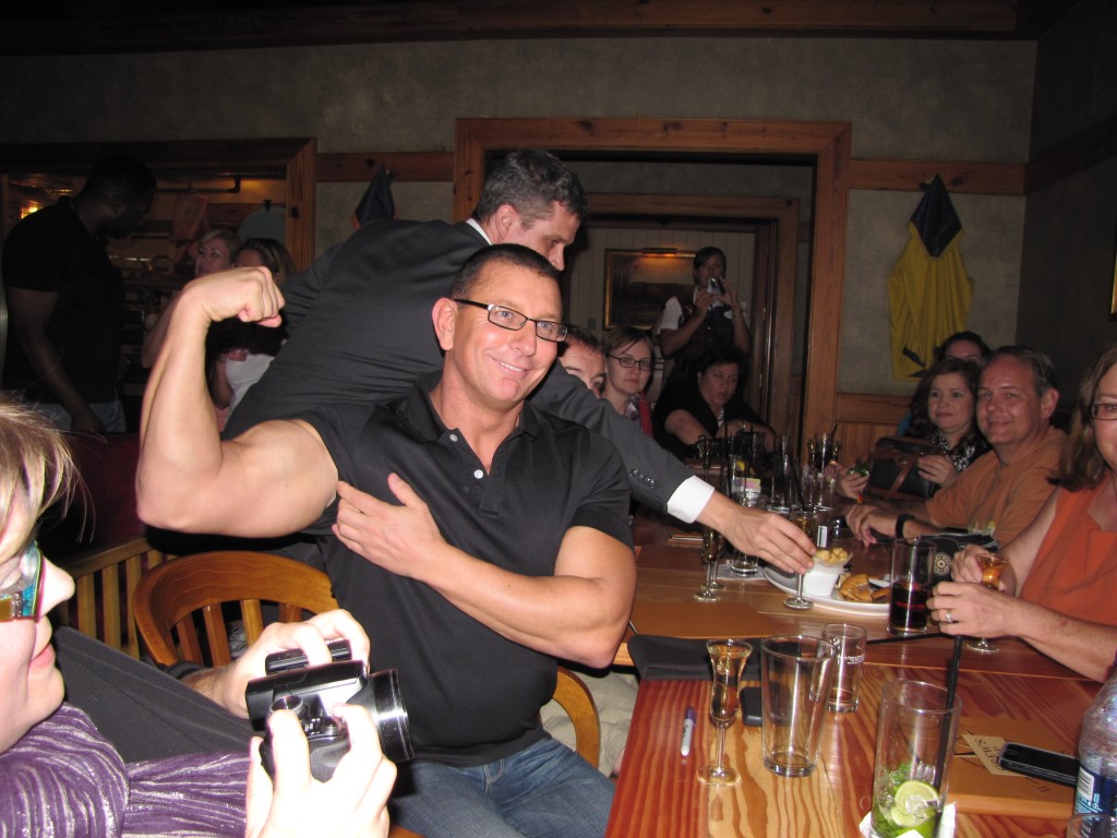 Chef Robert Irvine biceps