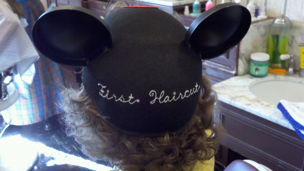 First Haircut Mouse Ear Hat