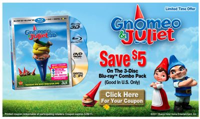 gnomeo coupon