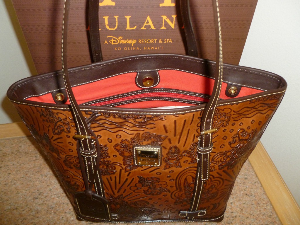 dark brown Aulani print