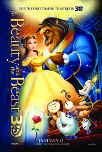 Beauty and the Beast 3D Poster