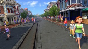 Main Street, USA in Disneyland Adventures