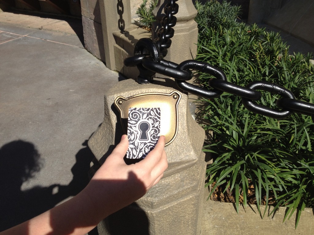 Sorcerer's of the Magic Kingdom key card lock