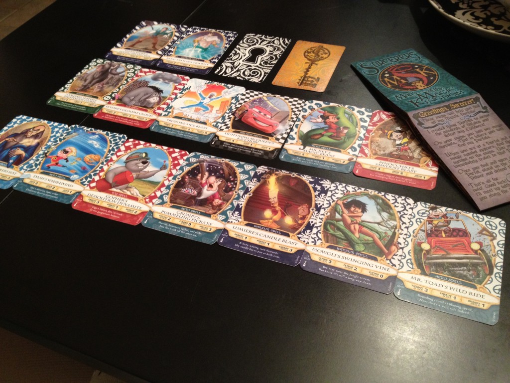 Sorcerer's of the Magic Kingdom cards