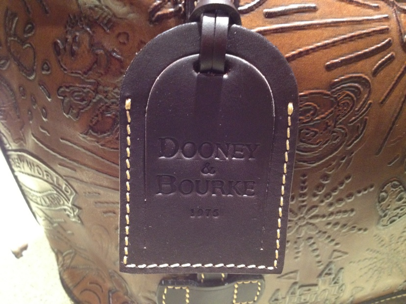 Disney Dooney & Bourke Dark Brown Leather