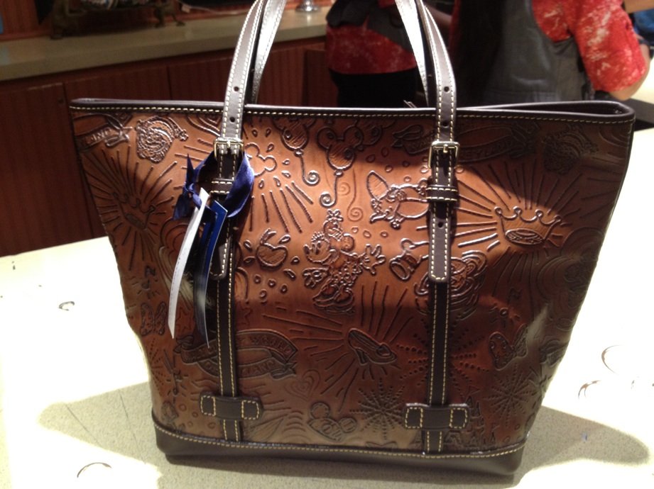 dooney and bourke dark brown leather purse