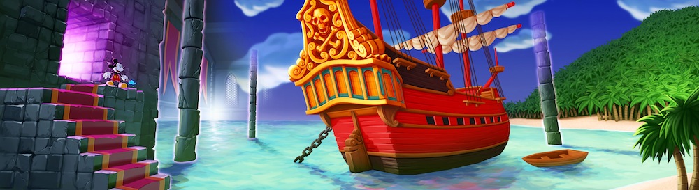 DEM 3DS Peter Pan Jolly Roger Illusion Concept Art