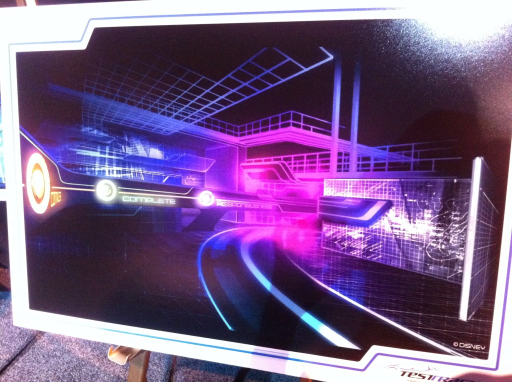 Test Track concept art