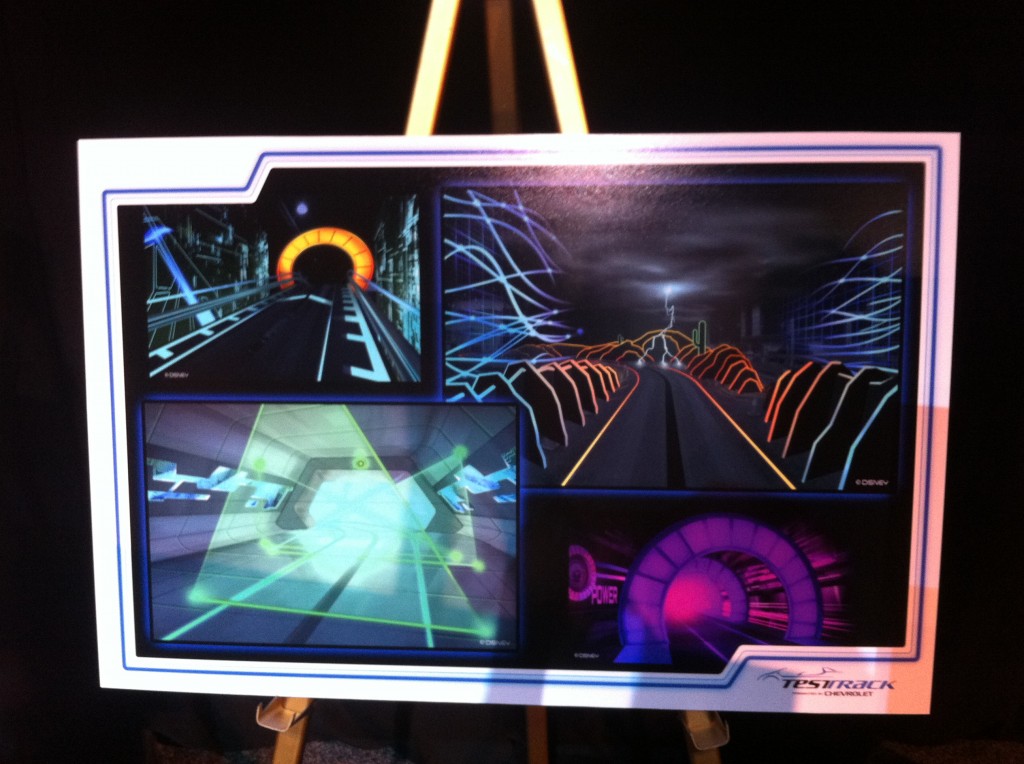 Test Track concept art