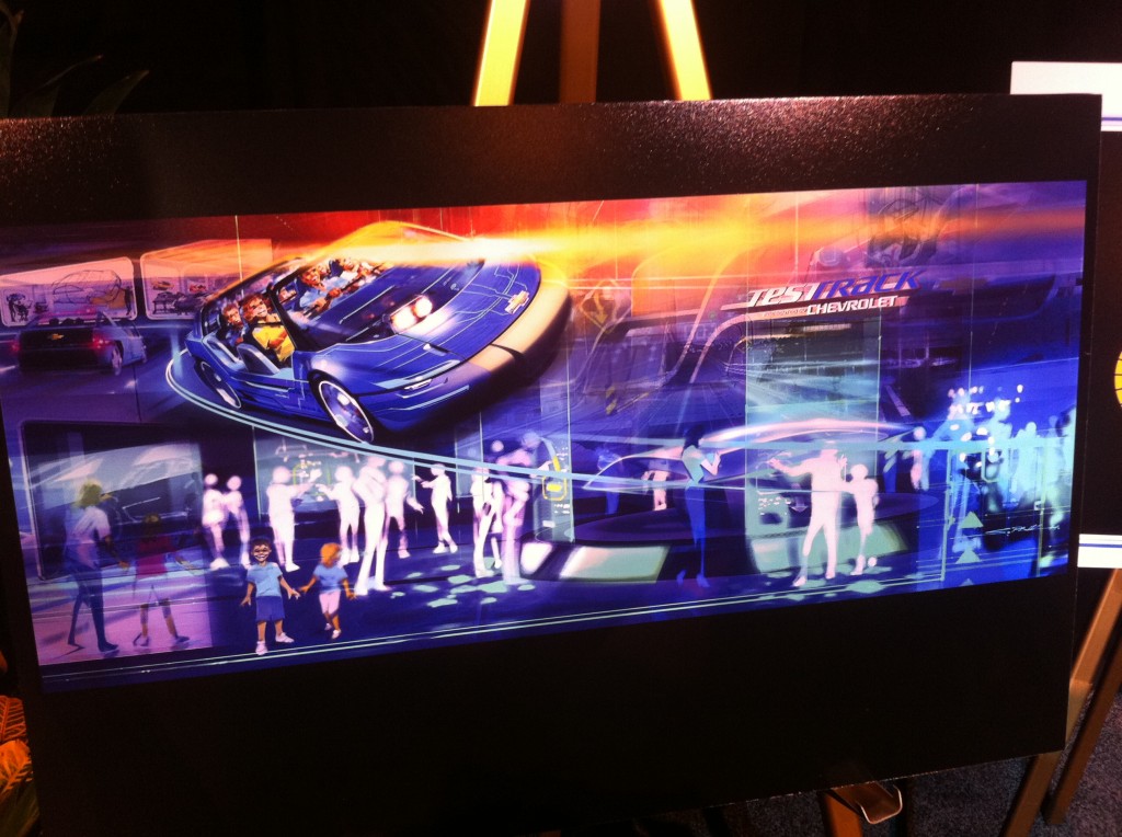 Test Track concept art