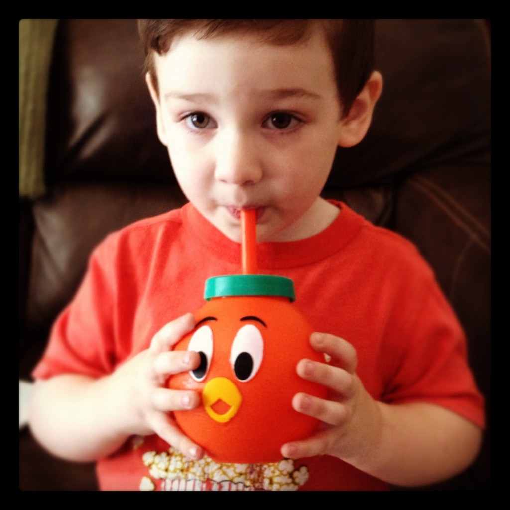 Orange Bird Sippy cup