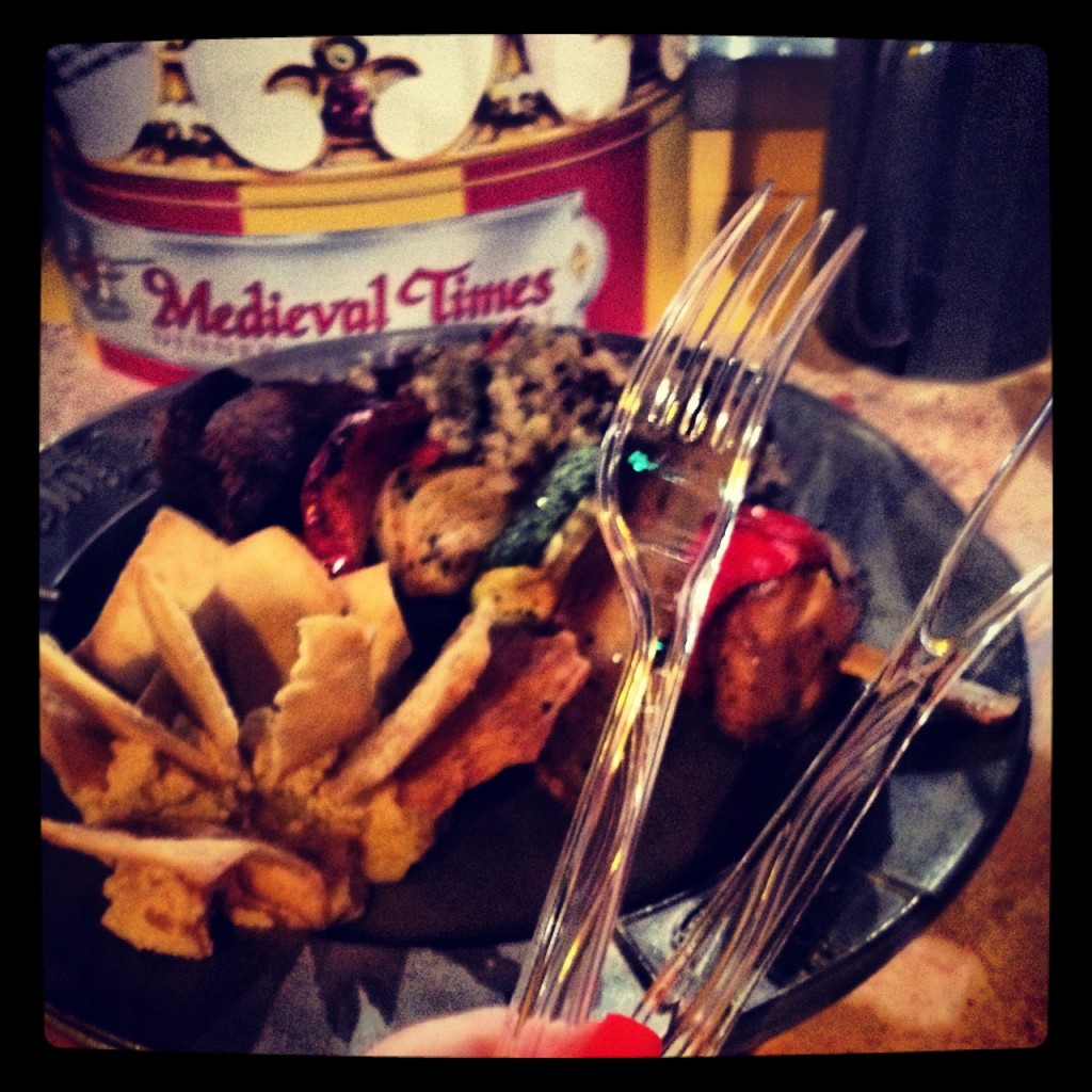 medieval times orlando food