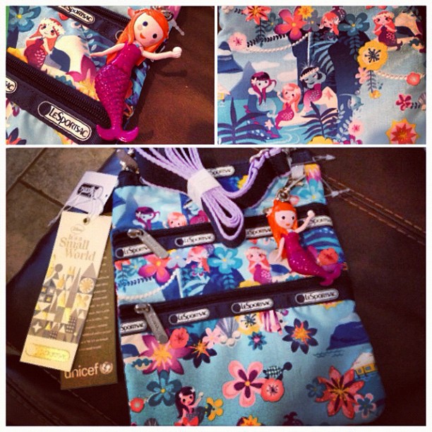 Mary Blair Inspired Disney Small World LeSportsac Purses - ZANNALAND!