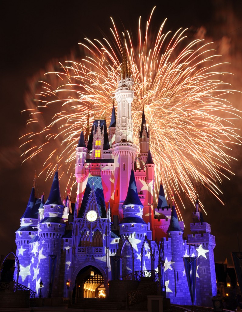 JULY 4TH CELEBRATED AT WALT DISNEY WORLD IN FLORIDA