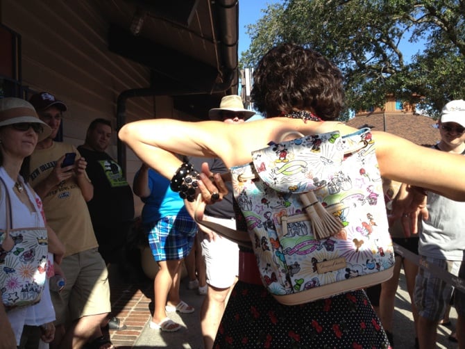 Disney on sale dooney backpack