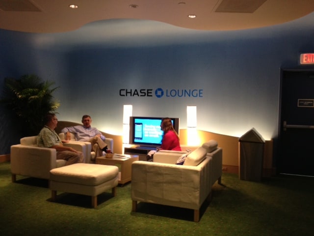 Chase Visa Lounge Epcot