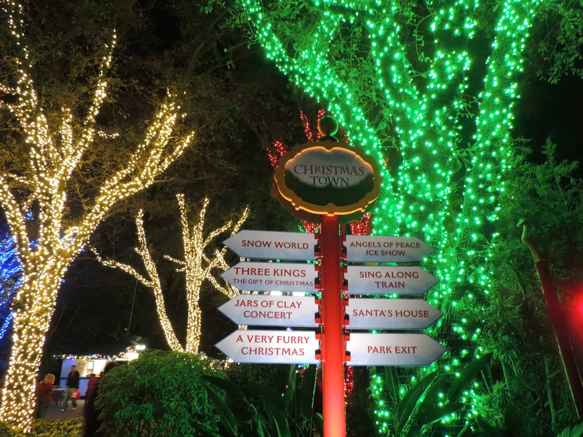 Busch Gardens Tampa Christmas Town