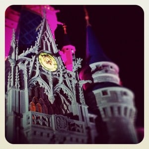 Cinderella Castle clock