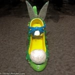 Disney Tinker Bell character-inspired shoe ornament