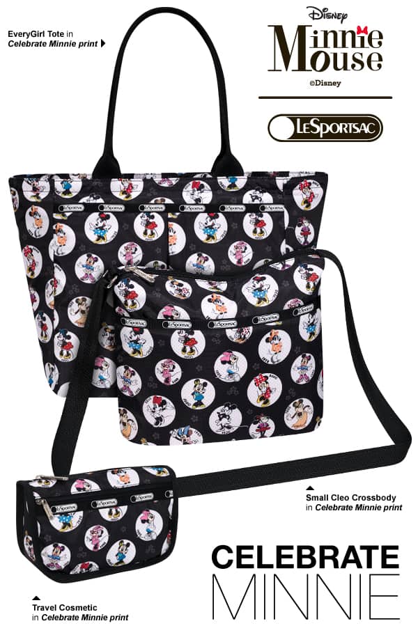 NEW Minnie Mouse LeSportsac and Disney Bags Celebrate Minnie! - ZANNALAND!