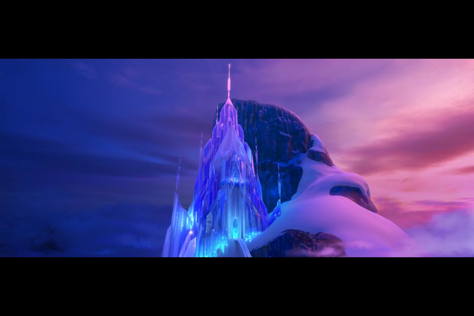 Frozen ice palace