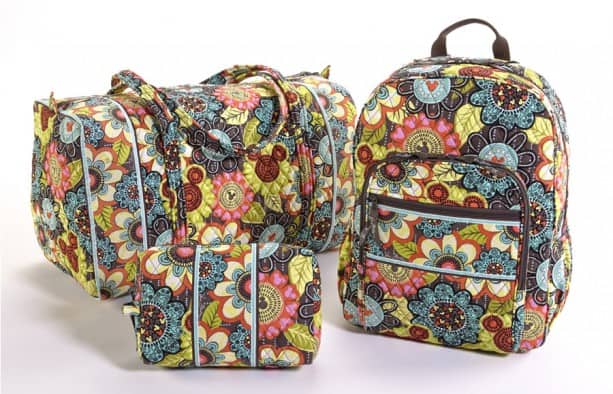 Disney Vera Bradley Bag - Mickey's Perfect Petals Duffle Bag