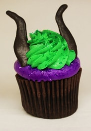 Maleficent Cupcake