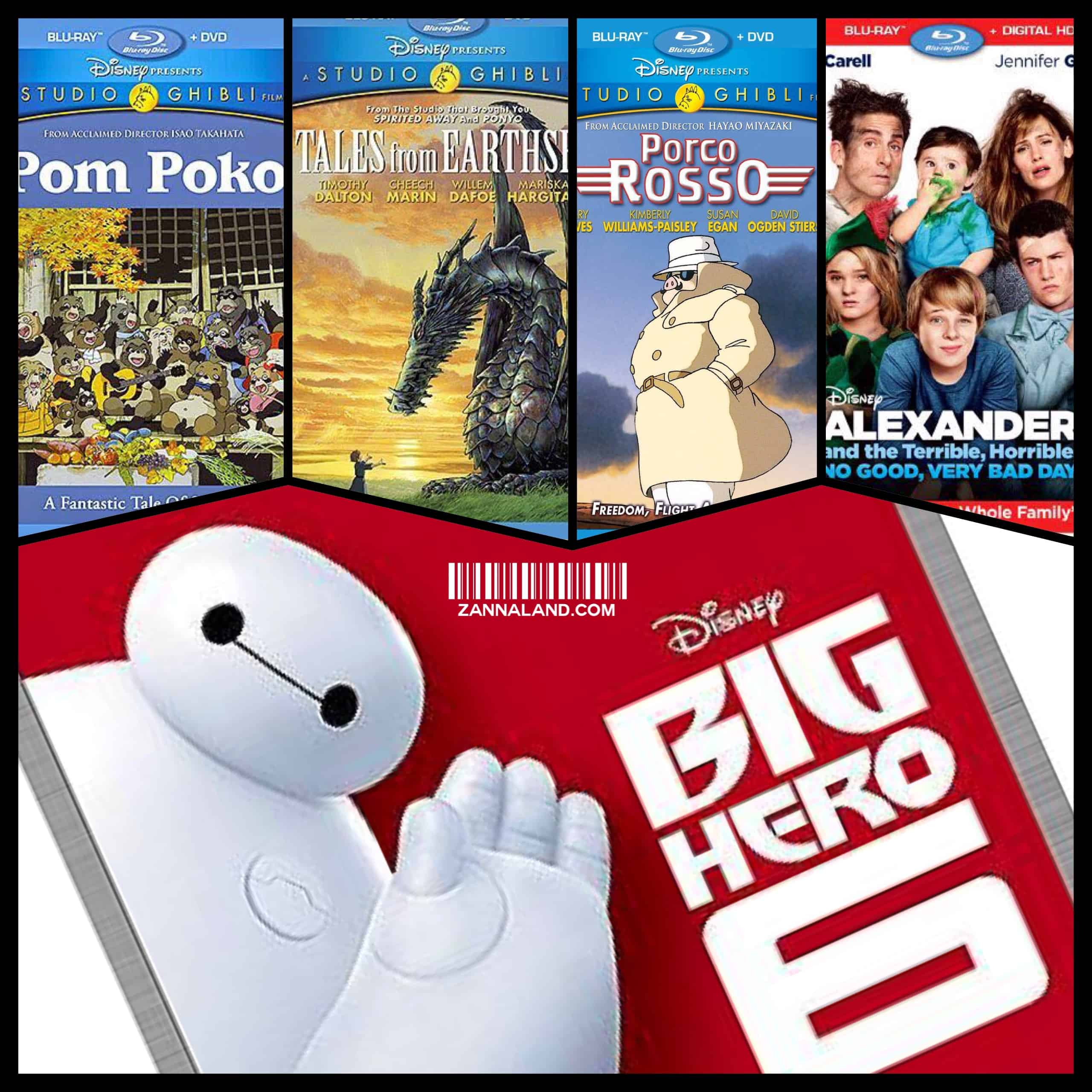 February DVD and Blu Ray Releases from Disney ZANNALAND