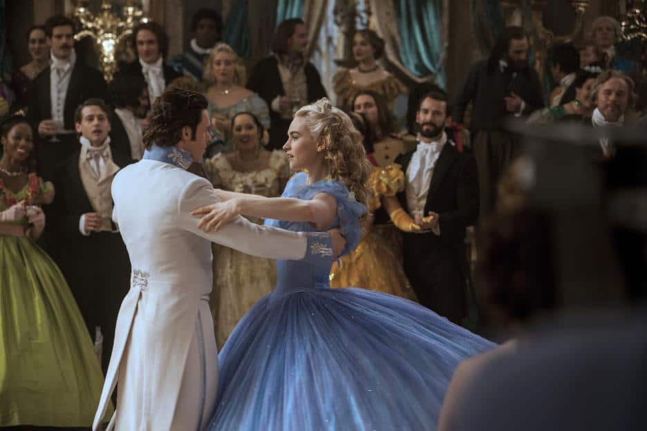 Lily James Transforms Into Real-Life Disney Princess in Louboutin  Cinderella Shoes