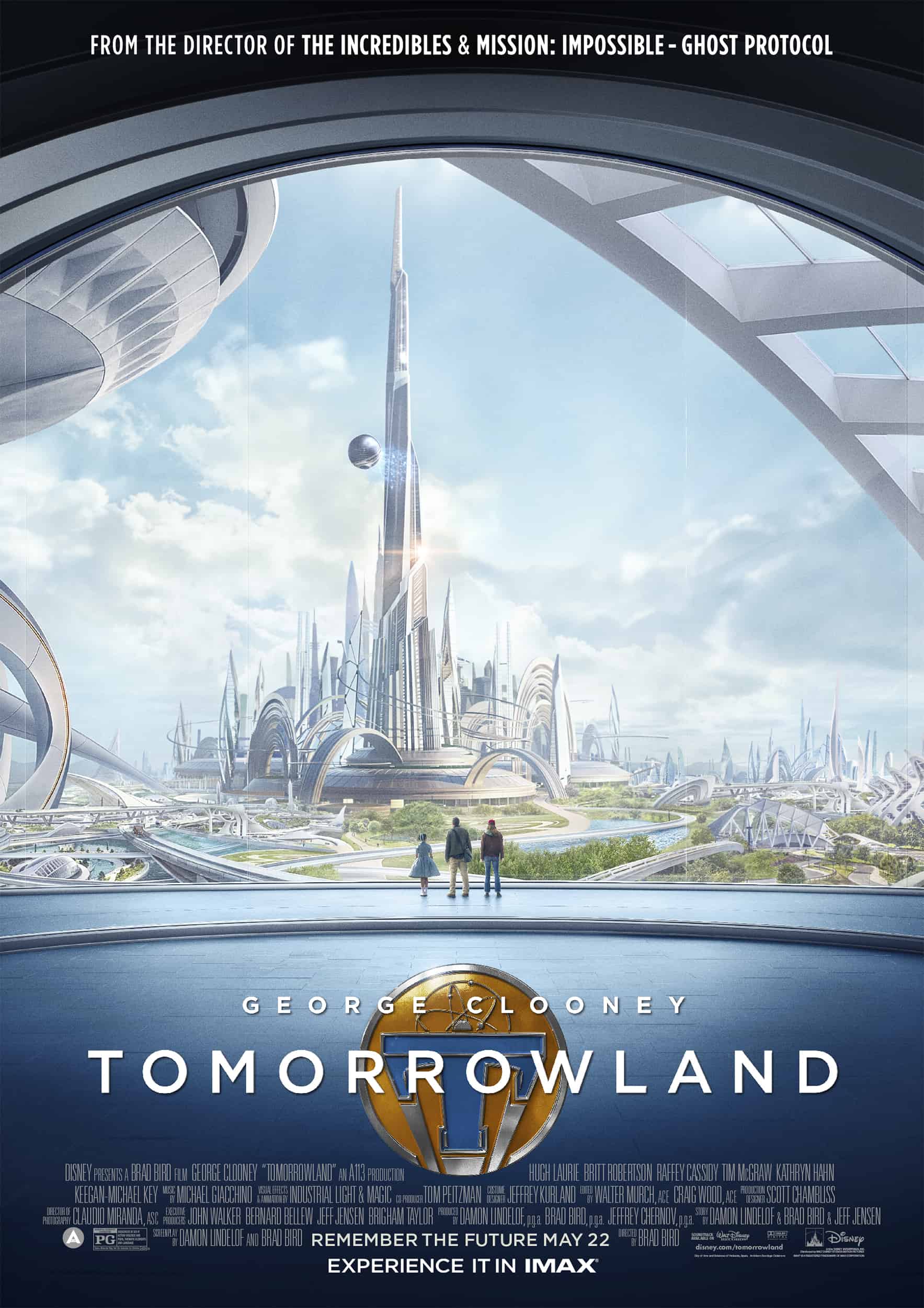 Tomorrowland IMAX poster
