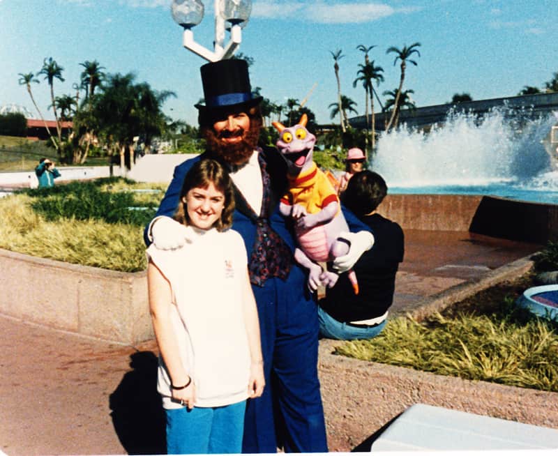 Dreamfinder and Figment EPCOT Center
