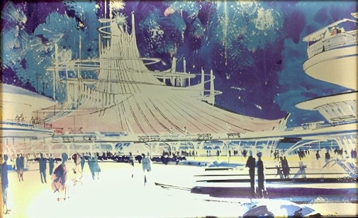 Space Mountain concept art